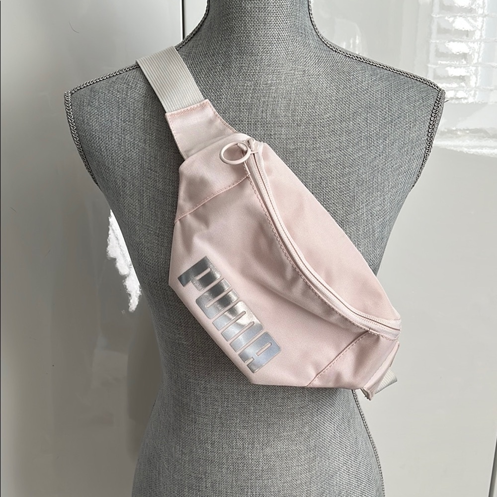 PUMA NWOT Core Pink Belt Crossbody Bag
